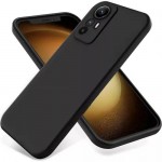 Husa spate fara logo pentru Redmi Note 12S 4G Neagra