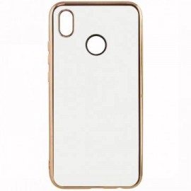 Husa Din Silicon Policarbonată Transparentă Redmi Note 5 Pro Aurie