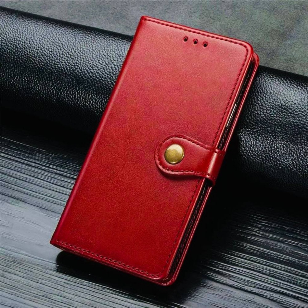 Husă carte pentru Redmi Note 9 Pro Roșie