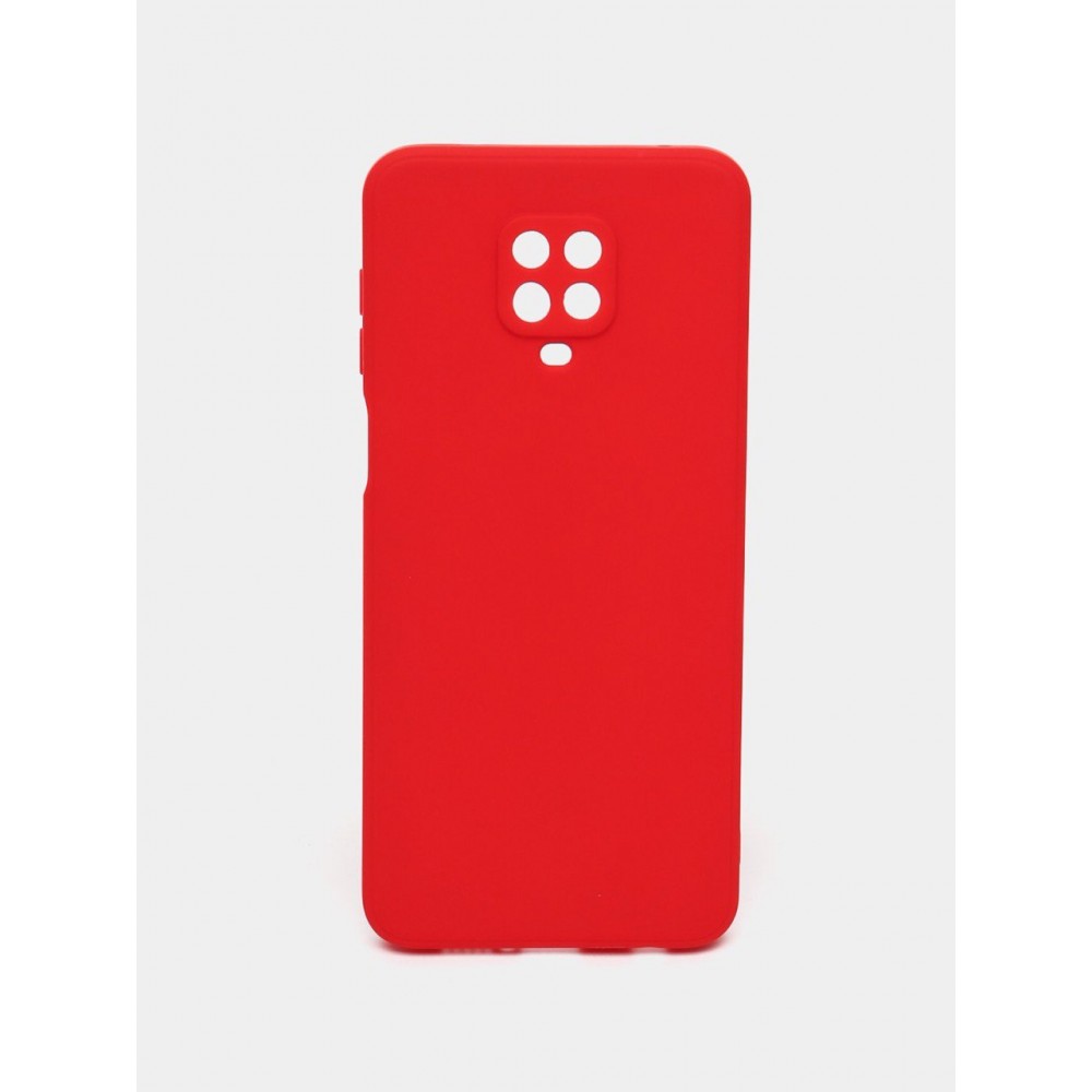 Husă spate fara logo pentru Redmi Note 9 Pro Roșie
