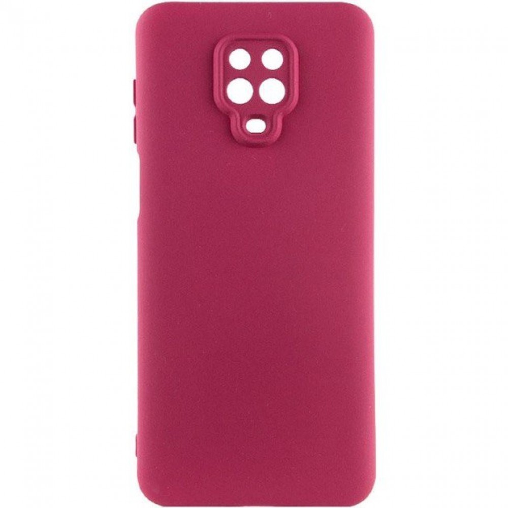 Husă spate fara logo pentru Redmi Note 9 Pro Bordo