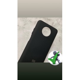 Husă spate cu logo pentru Redmi Note 9T/Redmi 9 Neagra