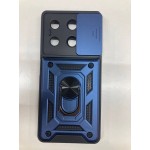 Husa de protecție cu suport magnetic pentru Redmi Note-13 5G Albastră