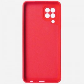 Husă spate fara logo pentru Samsung Galaxy A12 Roșie