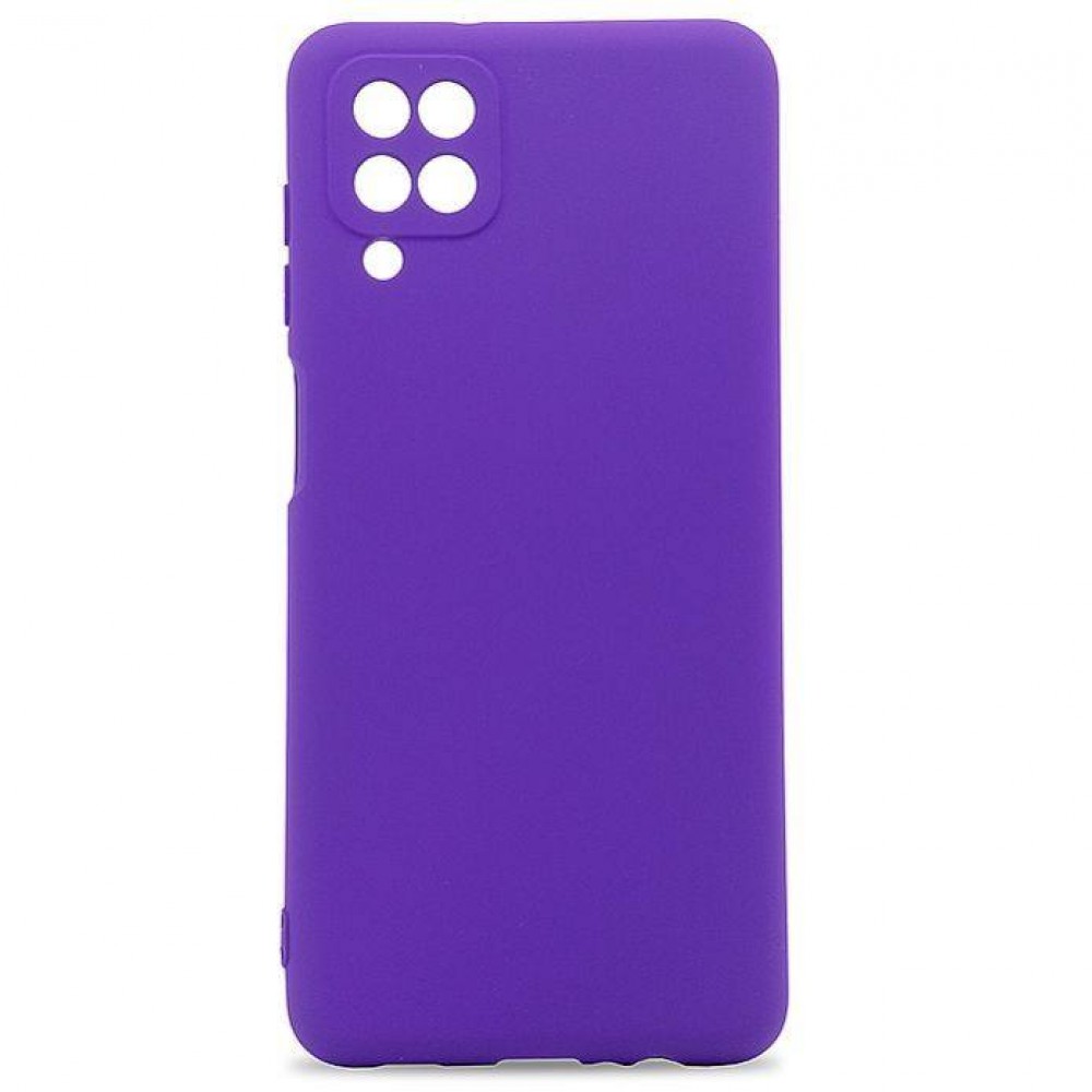 Husă spate fara logo pentru Samsung Galaxy A12 Violeta