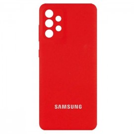 Husă Spate Samsung Galaxy A13 4G cu Logo, Roșie