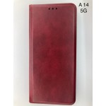 Husă Carte Samsung Galaxy A14 5G Rosie-închis