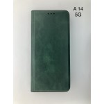 Husa Carte Verde-închis pentru Samsung Galaxy A14 5G