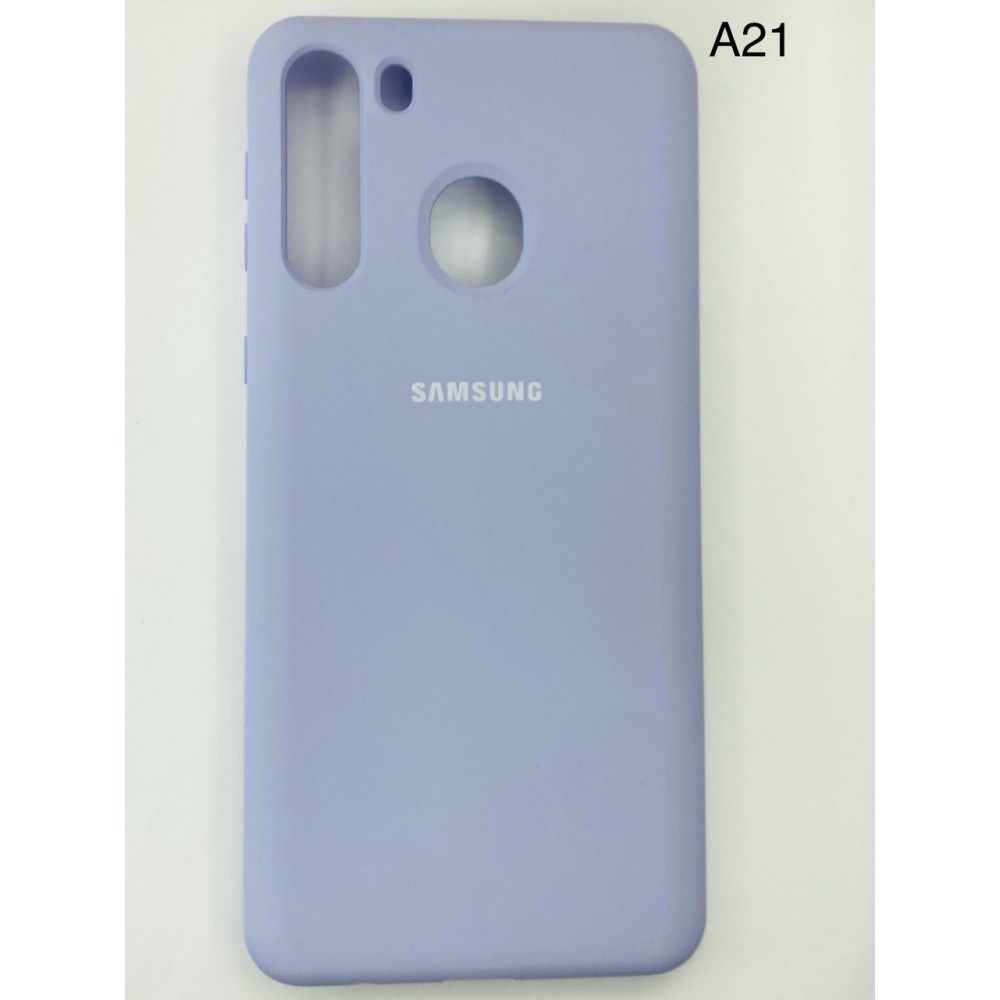 Husă silicon Liquid cu microfibră pentru Samsung Galaxy A21
