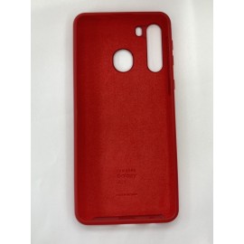 Husă Spate Samsung Galaxy A21 roșu cu logo