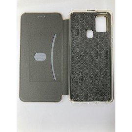Husă Carte Samsung Galaxy A21s Argintie