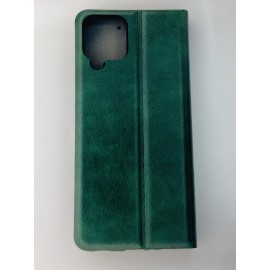 Husă Carte Samsung Galaxy A22 4G Verde-închis