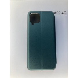 Husă Carte Verde pentru Samsung Galaxy A22 4G