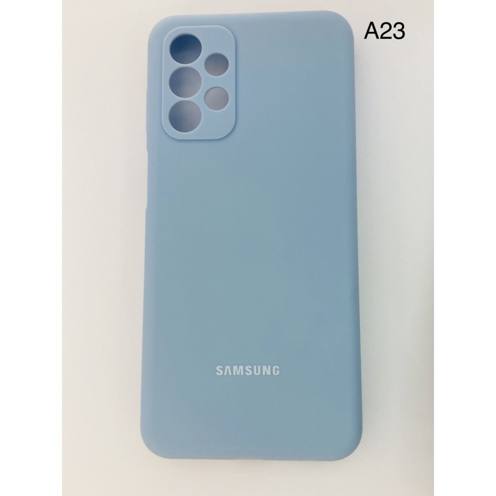 Husă protecție Samsung Galaxy A23 4G Silicon Liquid albastru