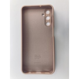 Husă Spate Samsung Galaxy A24 4G Cafeniu-deschis cu Logo