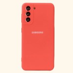 Husa spate cu logo pentru Samsung Galaxy A24 Orange