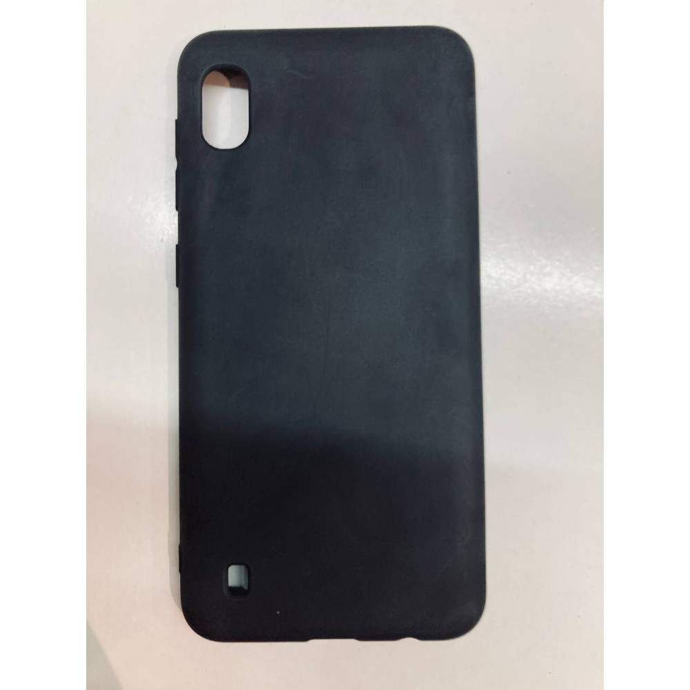 Husă spate fără logo pentru Samsung Galaxy M01 Neagră