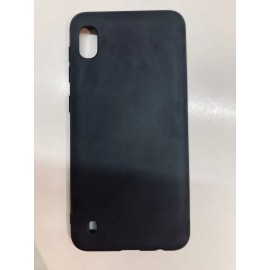 Husă spate fără logo pentru Samsung Galaxy M01 Neagră