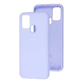 Husă spate cu logo pentru Samsung Galaxy M31 Lavandă