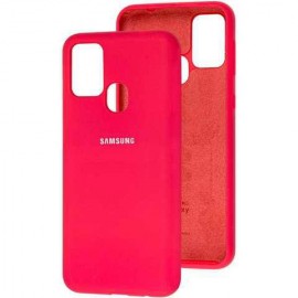 Husă spate cu logo pentru Samsung Galaxy M31 Roz