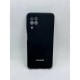 Husă spate cu logo pentru Samsung Galaxy M32 Neagră