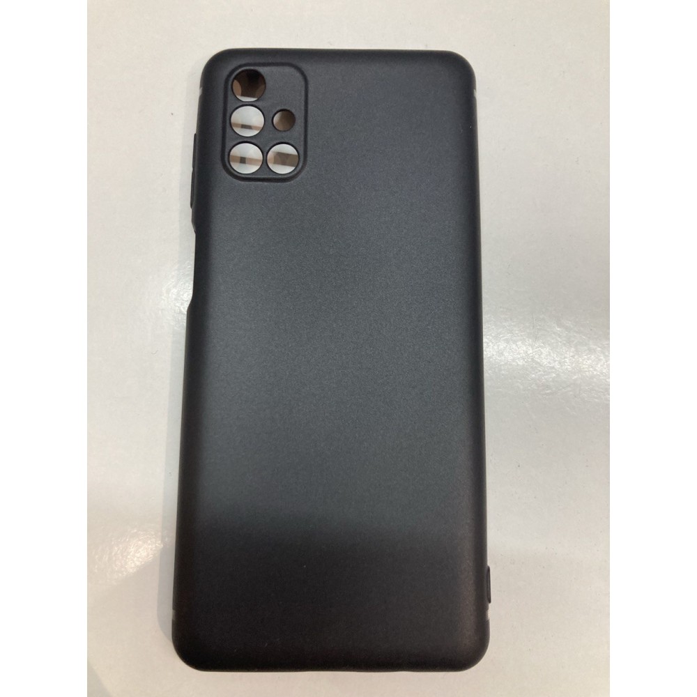Husă spate fără logo pentru Samsung Galaxy M51 Neagră
