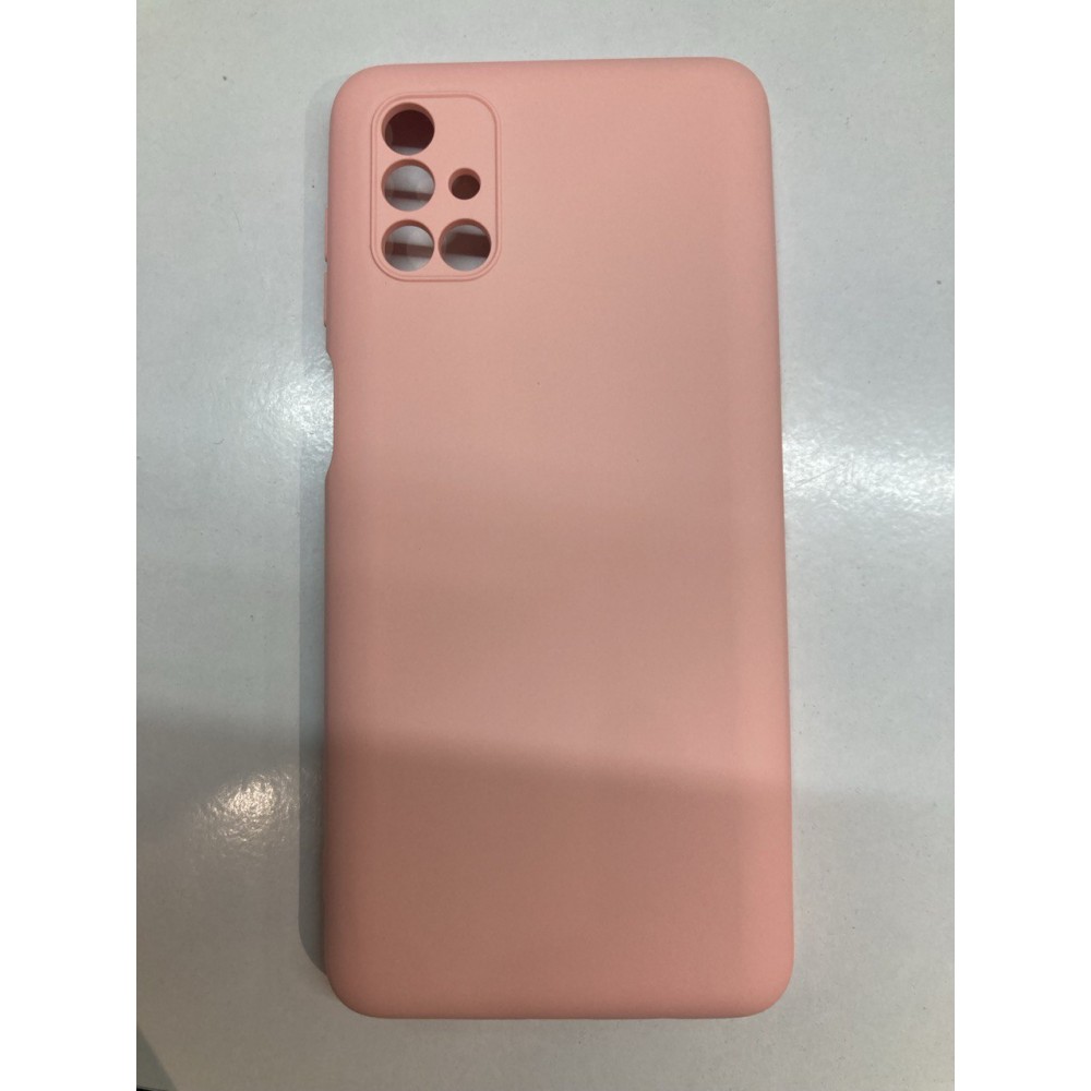 Husă spate fără logo pentru Samsung Galaxy M51 Roz-deschis