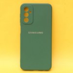 Husă spate cu logo pentru Samsung Galaxy M52 Verde