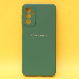 Husă spate cu logo pentru Samsung Galaxy M52 Verde