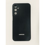 Husă spate cu logo pentru Samsung Galaxy M52 Neagră