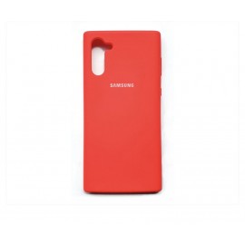 Husa spate cu logo pentru Samsung Galaxy Note 10 Rosie