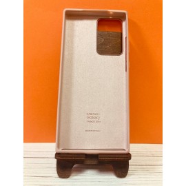 Husa spate cu logo pentru Samsung Galaxy Note 20 Ultra Cafeniu-deschis