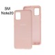 Husa spate cu logo pentru Samsung Galaxy Note 20 Cafeniu-deschis
