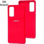 Husa spate cu logo pentru Samsung Galaxy Note 20 Rosie