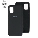 Husa spate cu logo pentru Samsung Galaxy Note 20 Neagra
