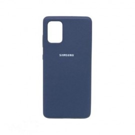 Husa spate cu logo pentru Samsung Galaxy Note 20 Albastru-închis