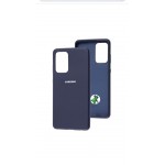 Husa spate cu logo pentru Samsung Galaxy Note 20 Albastru-închis