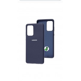 Husa spate cu logo pentru Samsung Galaxy Note 20 Albastru-închis