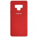 Husa spate cu logo pentru Samsung Galaxy Note 9 Rosie