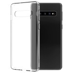 Husa spate fara logo pentru Samsung Galaxy S10 Transparentă