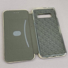 Husă carte pentru Samsung Galaxy S10 Aurie