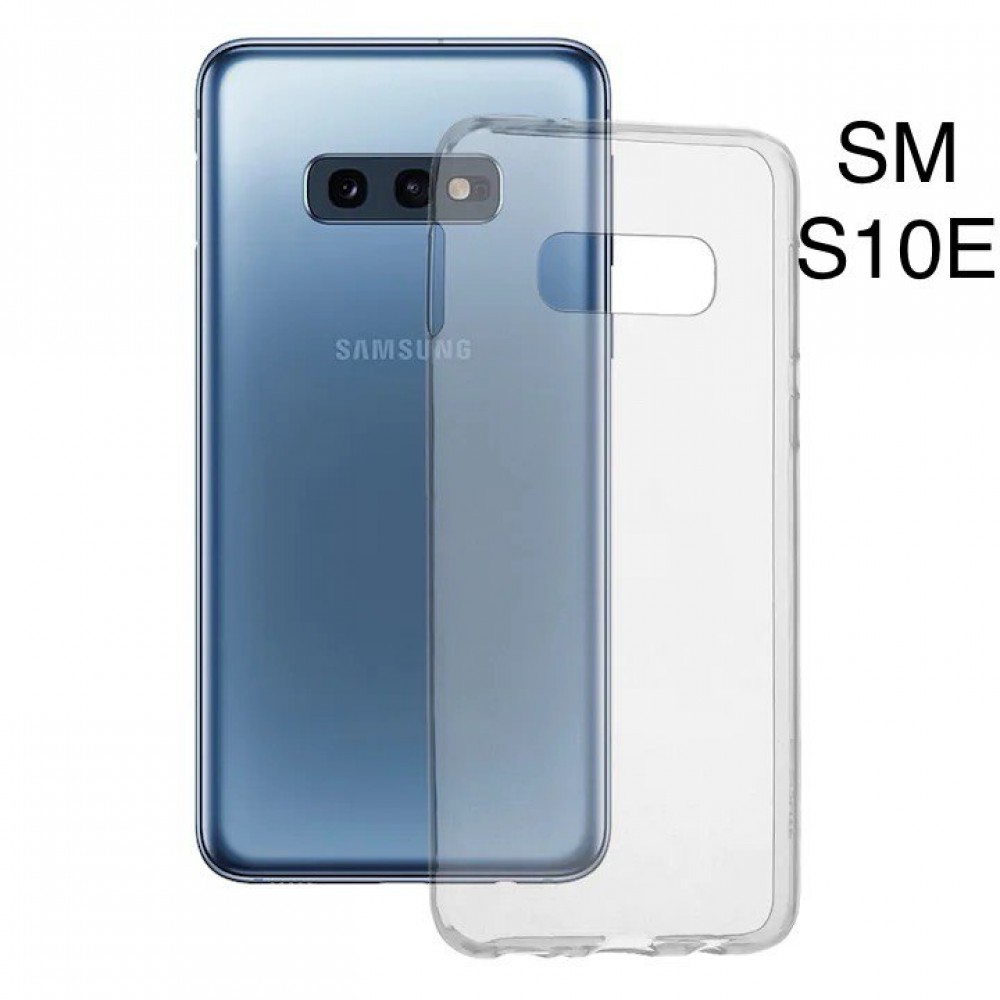 Husa spate fara logo pentru Samsung Galaxy S10e Transparentă
