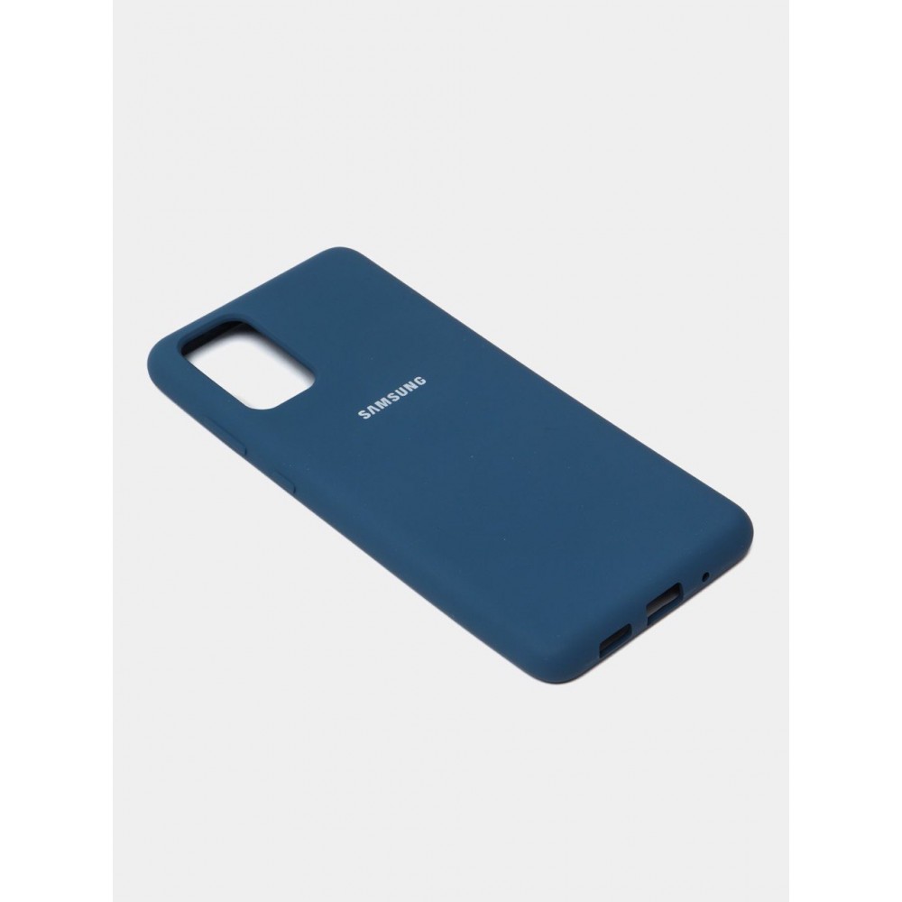 Husa spate cu logo pentru Samsung Galaxy S11/S20 Plus Albastră