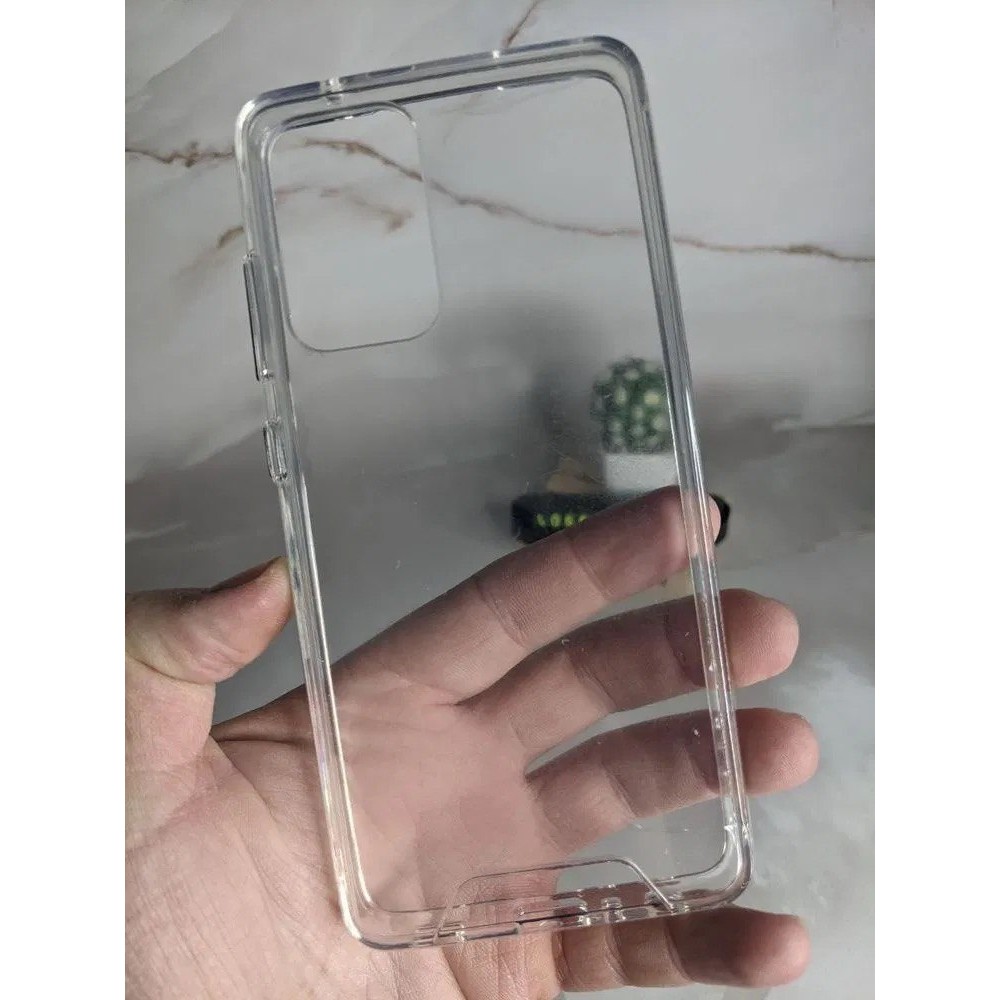 Husa spate fara logo pentru Samsung Galaxy S20 Ultra Transparentă