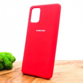 Husa spate cu logo pentru Samsung Galaxy S20 Ultra Roșie