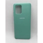 Husa spate cu logo pentru Samsung Galaxy S20 Ultra Verde