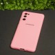 Husa spate cu logo pentru Samsung Galaxy S20FE/S20Lite Roz