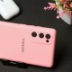 Husa spate cu logo pentru Samsung Galaxy S20FE/S20Lite Roz