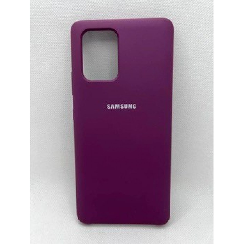 Husa spate cu logo pentru Samsung Galaxy S20FE/S20Lite Violeta