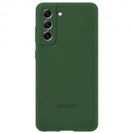 Husa spate cu logo pentru Samsung Galaxy S21 Plus Verde
